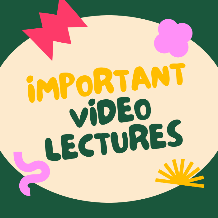 important video lectures for mdu entrance 2026