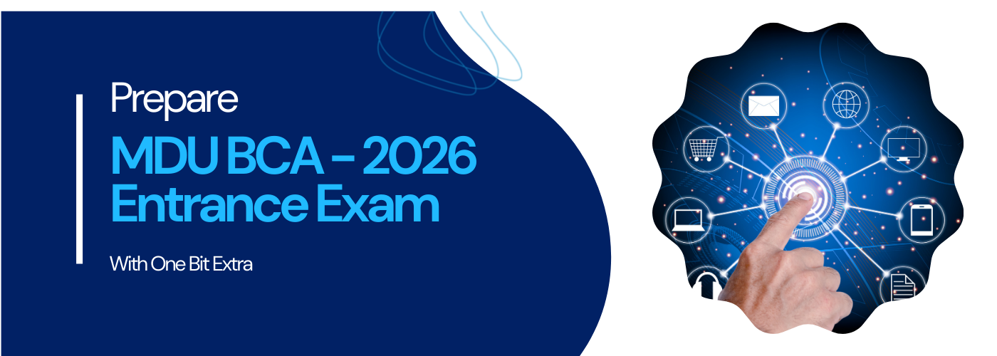 MDU BCA Entrance Preparation 2026 Online Coaching
